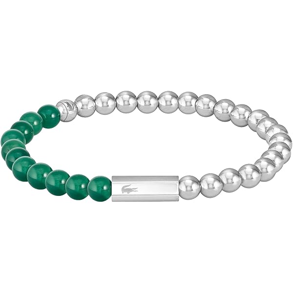 Amazon.com: Lacoste Men's Scottie Jewelry Beads Bracelet